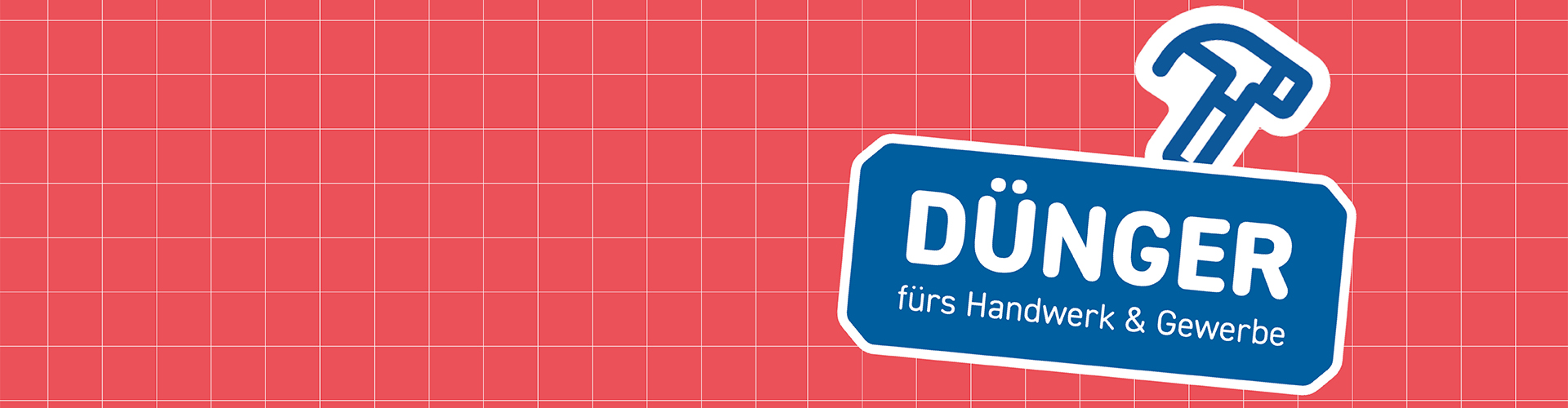 Logo „DÜNGER“ fürs Handwerk und Gewerbe.